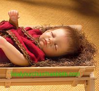 lifelike baby Jesus doll