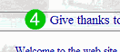 example 4 - scrolling textism