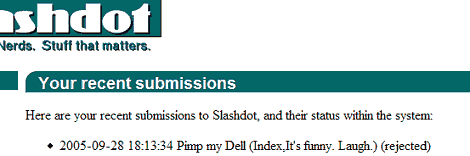 proof that slashdot is clueless as to what is fun and funny